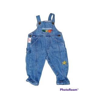 Vintage converse  Denim Overalls Size 3-6